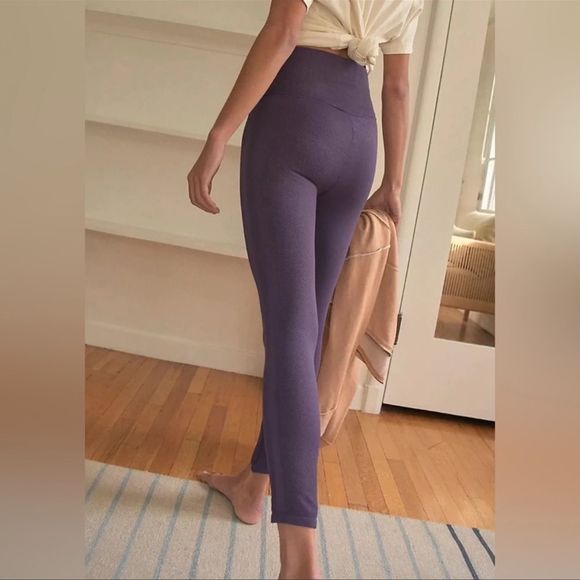 FREE PEOPLE | Free Throw Legging in Blue Violet - Picture 2 of 3